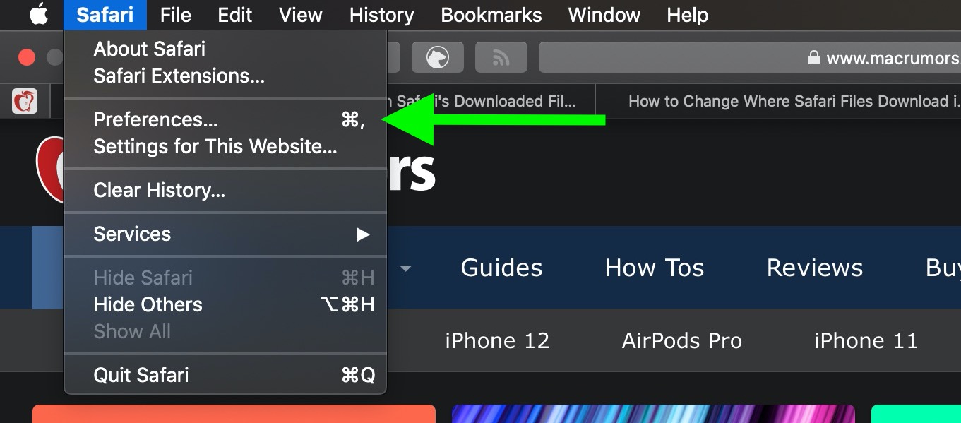 Default Download Location For Files On Mac